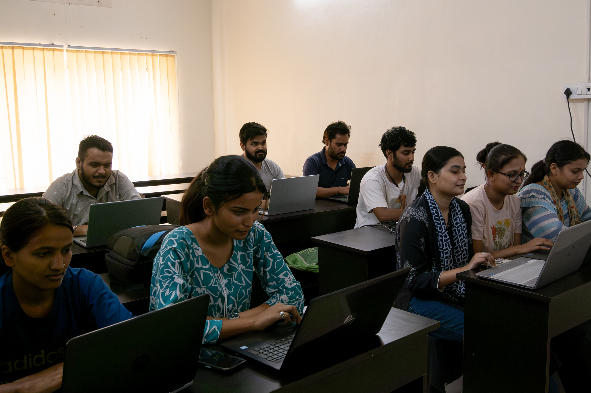 Photo of the KRPRO Classroom with students